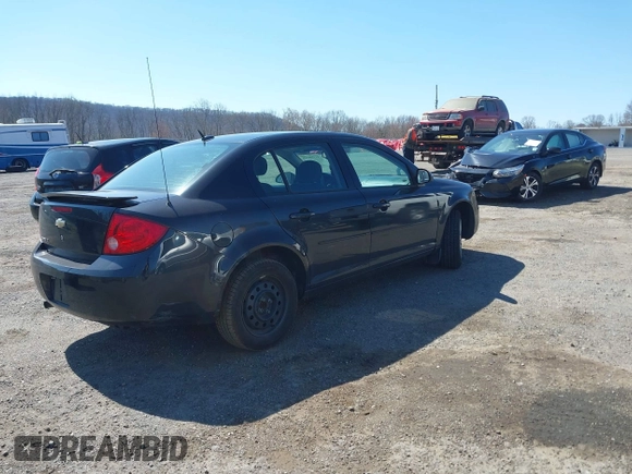 2010 Chevrolet Cobalt 1LT with VIN 1G1AD5F56A7205980, listed as a IAAI auction lot 41998349 with Not Provided miles and . Bid and sale history available at DreamBid. Image 4.