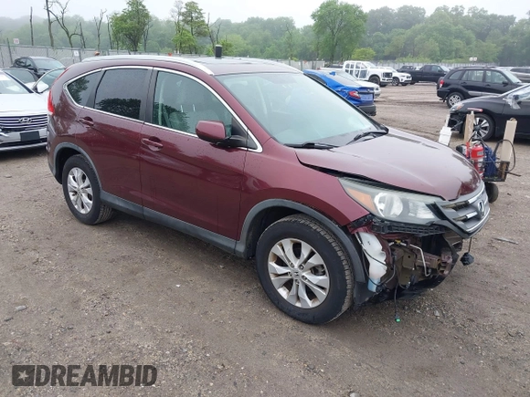 2013 Honda CR-V EX-L with VIN 5J6RM4H73DL067159, listed as a IAAI auction lot 42272185 with 98,802 mi miles and . Bid and sale history available at DreamBid. Image 1.