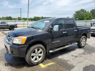 2009 Nissan Titan LE with VIN 1N6BA07C29N318690, listed as a Copart auction lot 56861285 with 180,474 mi miles and Salvage title. Bid and sale history available at DreamBid. Image 1.