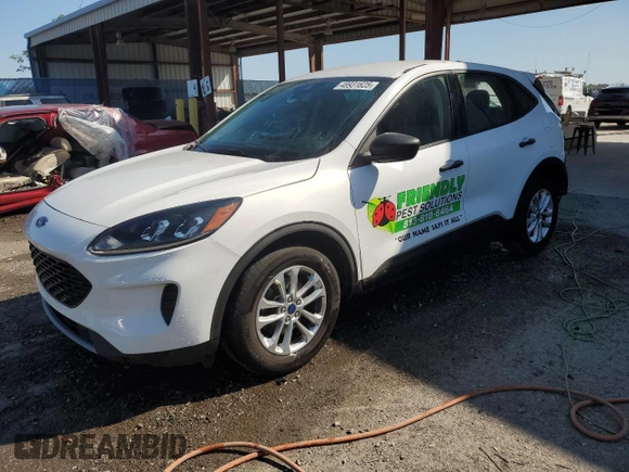 2022 Ford Escape S with VIN 1FMCU0F65NUB62134, listed as a Copart auction lot 48931625 with 44,815 mi miles and Salvage title. Bid and sale history available at DreamBid. Image 1.