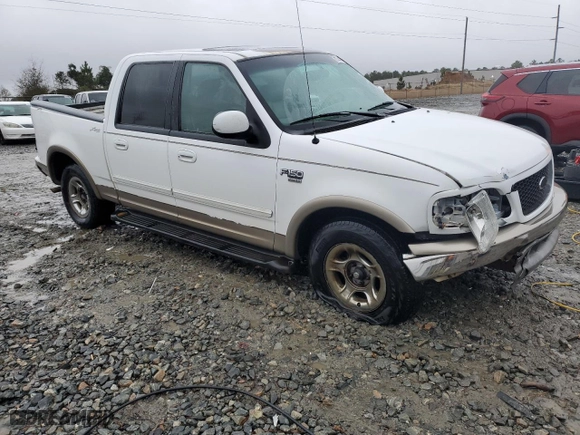 2002 Ford F-150 XLT with VIN 1FTRW07642KB05017, listed as a Copart auction lot 87744395 with 199,287 mi miles and Salvage Title. Bid and sale history available at carsss.com. Image 4.