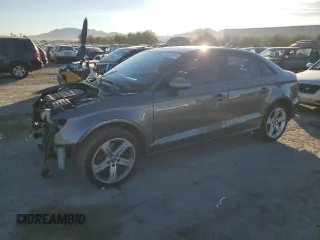 2017 Audi A3 Sedan Premium with VIN WAUAUGFFXH1036343, listed as a Copart auction lot 85329914 with 105,326 mi miles and Salvage Title. Bid and sale history available at carsss.com. Image 1.