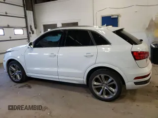 2017 Audi Q3 Prestige with VIN WA1GCCFS4HR016011, listed as a Copart auction lot 50697853 with 84,320 mi miles. Bid and sale history available at carsss.com. Image 2.