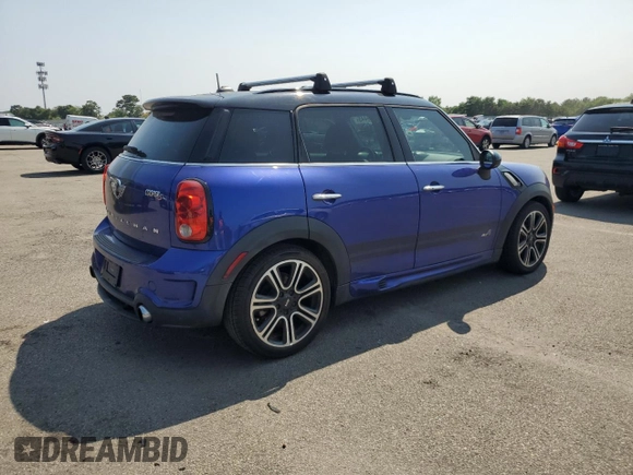 2015 MINI Countryman S with VIN WMWZC5C51FWP49167, listed as a Copart auction lot 66529445 with 109,117 mi miles and Clean title. Bid and sale history available at DreamBid. Image 3.