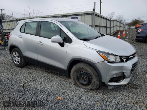 2017 Chevrolet Trax LS with VIN KL7CJKSBXHB244207, listed as a Copart auction lot 50719925 with 69,167 mi miles and Salvage Title. Bid and sale history available at carsss.com. Image 4.