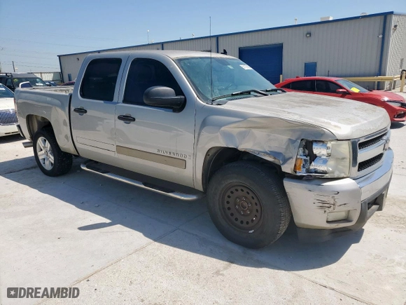 2007 Chevrolet Silverado 1500 LTZ with VIN 2GCEC13J371520196, listed as a Copart auction lot 51127355 with 183,121 mi miles and Salvage Title. Bid and sale history available at carsss.com. Image 4.