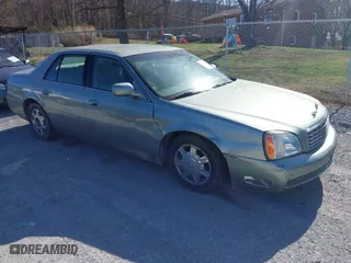 2005 Cadillac DeVille with VIN 1G6KD54Y45U255196, listed as a IAAI auction lot 41842944 with 128,639 mi miles. Bid and sale history available at carsss.com. Image 1.