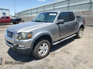 2008 Ford Explorer Sport Trac XLT with VIN 1FMEU51E08UA59941, listed as a Copart auction lot 58186135 with 142,887 mi miles and Salvage title. Bid and sale history available at DreamBid. Image 1.