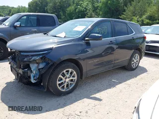 2023 Chevrolet Equinox LT with VIN 3GNAXUEG2PS117506, listed as a IAAI auction lot 42475231 with 66,184 mi miles and . Bid and sale history available at DreamBid. Image 19.