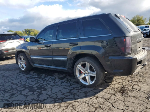 2008 Jeep Grand Cherokee SRT-8 with VIN 1J8HR78368C223775, listed as a Copart auction lot 76807824 with 156,937 mi miles and Clean Title. Bid and sale history available at carsss.com. Image 2.