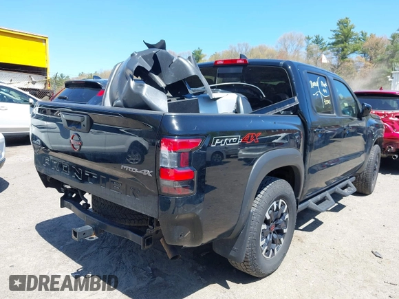 2023 Nissan Frontier SV with VIN 1N6ED1EK9PN636825, listed as a IAAI auction lot 42090391 with 30,863 mi miles and . Bid and sale history available at DreamBid. Image 4.
