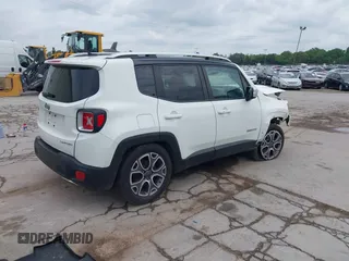 2017 Jeep Renegade Limited с VIN ZACCJBDB3HPG60590, выставлен на аукционе IAAI как лот 42521527 с пробегом 79 455 миль миль и . История ставок и продаж доступна на DreamBid. Изображение 4.
