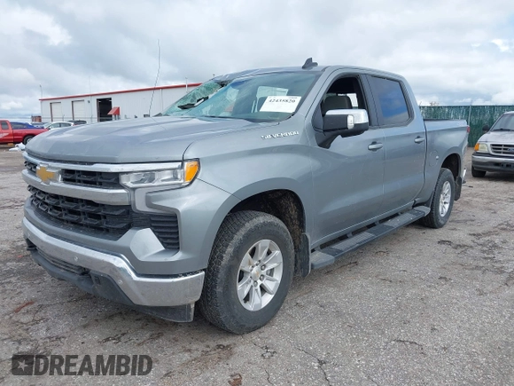 2025 Chevrolet Silverado 1500 LT z VIN 1GCUKDED0SZ216878, wystawiony jako IAAI lot #42435820 z przebiegiem 4 448 mil mil oraz . Historia ofert i sprzedaży dostępna na DreamBid. Obrazek 17.