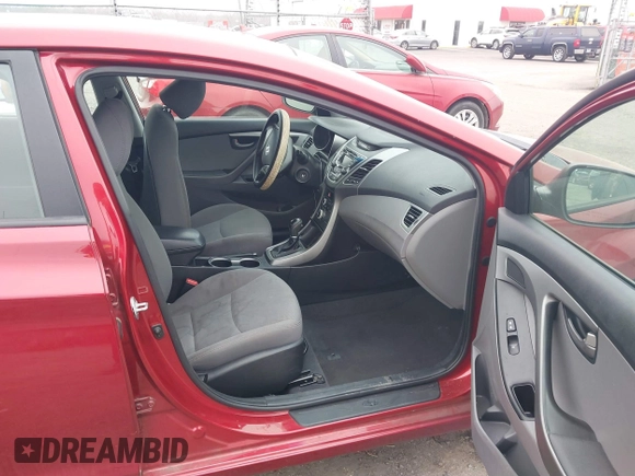 2015 Hyundai Elantra SE with VIN 5NPDH4AE4FH581879, listed as a IAAI auction lot 41468138 with 116,296 mi miles. Bid and sale history available at carsss.com. Image 5.