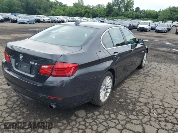 2013 BMW 5 Series 535i xDrive with VIN WBAFU7C51DDU66322, listed as a Copart auction lot 63049375 with 218,168 mi miles and Clean title. Bid and sale history available at DreamBid. Image 3.