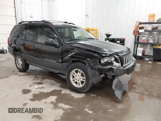 2004 Jeep Grand Cherokee Laredo with VIN 1J4GW48N84C367215, listed as a IAAI auction lot 41352098 with 165,485 mi miles and . Bid and sale history available at DreamBid. Image 1.