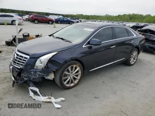 2014 Cadillac XTS Luxury with VIN 2G61M5S36E9195244, listed as a Copart auction lot 53371475 with 114,855 mi miles and Salvage title. Bid and sale history available at DreamBid. Image 1.