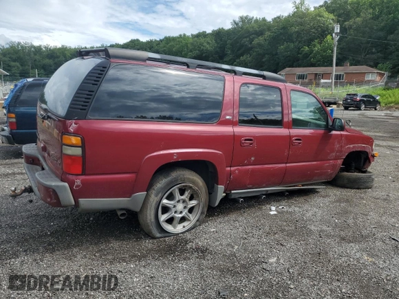 2005 Chevrolet Suburban Z71 with VIN 3GNFK16Z15G148829, listed as a Copart auction lot 61600315 with 172,345 mi miles and Salvage title. Bid and sale history available at DreamBid. Image 3.