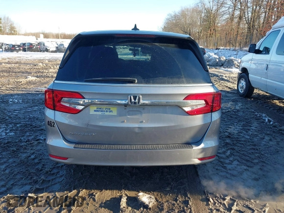 2019 Honda Odyssey EX with VIN 5FNRL6H50KB074265, listed as a IAAI auction lot 40964685 with 74,719 mi miles and . Bid and sale history available at DreamBid. Image 16.