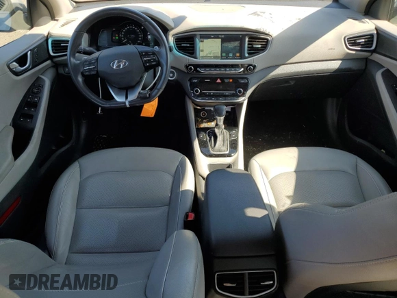 2018 Hyundai Ioniq Limited with VIN KMHC05LCXJU097276, listed as a Copart auction lot 51117795 with 73,779 mi miles and Salvage title. Bid and sale history available at DreamBid. Image 8.