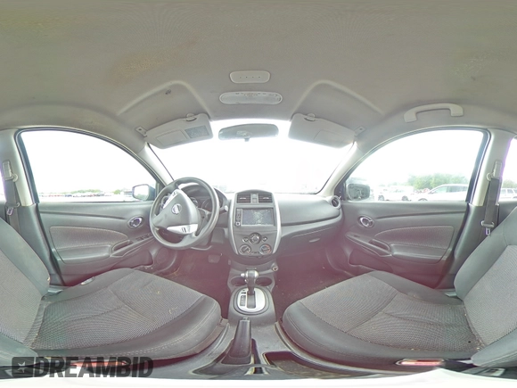 2019 Nissan Versa SV z VIN 3N1CN7AP8KL864080, wystawiony jako Copart lot #55659895 z przebiegiem 107 552 mil mil oraz Szkoda całkowita • Salvage title. Historia ofert i sprzedaży dostępna na DreamBid. Obrazek 15.