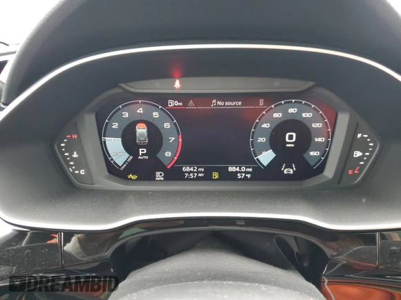 2024 Audi Q3 S line Premium z VIN WA1DECF32R1129879, wystawiony jako Copart lot #54571365 z przebiegiem 6 842 mil mil oraz Szkoda całkowita • Salvage title. Historia ofert i sprzedaży dostępna na DreamBid. Obrazek 9.
