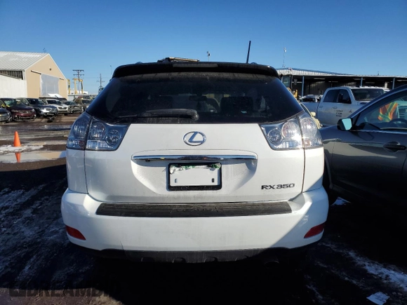 2008 Lexus RX 350 z VIN 2T2HK31U38C070735, wystawiony jako Copart lot #42583845 z przebiegiem 158 876 mil mil oraz Szkoda całkowita • Salvage title. Historia ofert i sprzedaży dostępna na DreamBid. Obrazek 6.