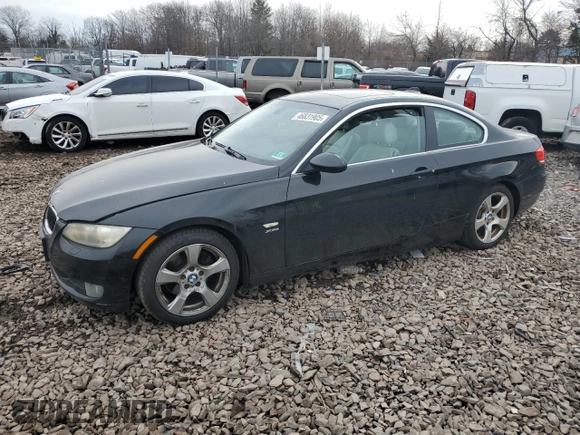 2009 BMW 3 Series 328i xDrive with VIN WBAWV53529P080001, listed as a Copart auction lot 46831905 with 102,668 mi miles and Salvage Title. Bid and sale history available at carsss.com. Image 1.