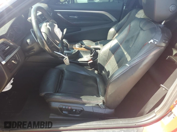2015 BMW 4 Series 428i with VIN WBA3N3C50FK232924, listed as a Copart auction lot 60427945 with 143,599 mi miles and Salvage title. Bid and sale history available at DreamBid. Image 7.