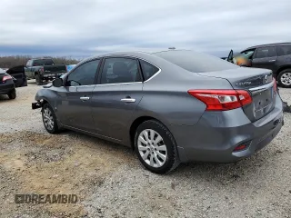 2017 Nissan Sentra SV with VIN 3N1AB7AP2HL662022, listed as a Copart auction lot 44387295 with 146,186 mi miles and Salvage Title. Bid and sale history available at carsss.com. Image 2.