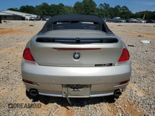 2004 BMW 6 Series 645Ci z VIN WBAEK73494B321095, wystawiony jako Copart lot #58350015 z przebiegiem Nie podano mil oraz Czysty tytuł • Clean title. Historia ofert i sprzedaży dostępna na DreamBid. Obrazek 6.