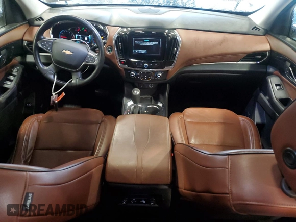 2018 Chevrolet Traverse High Country z VIN 1GNEVKKW4JJ188433, wystawiony jako Copart lot #56977335 z przebiegiem 87 038 mil mil oraz Szkoda całkowita • Salvage title. Historia ofert i sprzedaży dostępna na DreamBid. Obrazek 8.