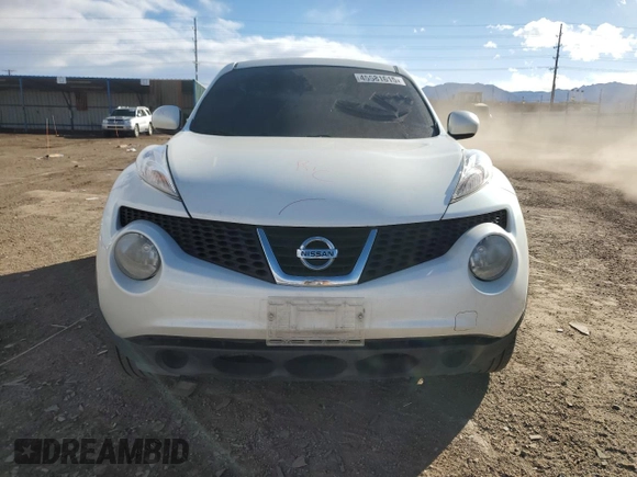 2014 Nissan Juke S with VIN JN8AF5MV5ET481301, listed as a Copart auction lot 45581615 with 109,936 mi miles and Salvage title. Bid and sale history available at DreamBid. Image 5.