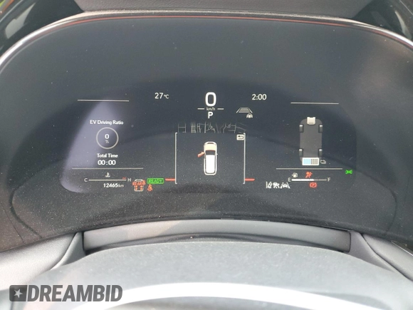 2024 Lexus TX 500h F Sport Premium with VIN 5TDABAB68RS001316, listed as a Copart auction lot 56285105 with 12,465 mi miles and Clean title. Bid and sale history available at DreamBid. Image 9.