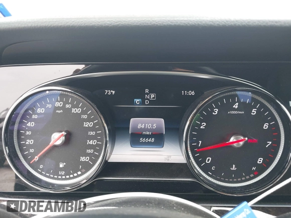 2017 Mercedes-Benz E-Class E 300 Luxury with VIN WDDZF4JB6HA221868, listed as a IAAI auction lot 41916237 with 56,648 mi miles. Bid and sale history available at carsss.com. Image 7.