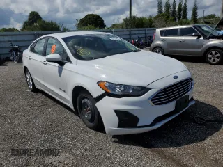 2019 Ford Fusion Hybrid SE with VIN 3FA6P0LU9KR257039, listed as a Copart auction lot 60137022 with 65,911 mi miles. Bid and sale history available at carsss.com. Image 1.