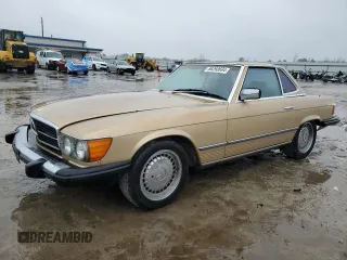 1985 Mercedes-Benz SL with VIN WDBBA45C9FA016084, listed as a Copart auction lot 86268694 with 94,159 mi miles and Clean title. Bid and sale history available at DreamBid. Image 1.