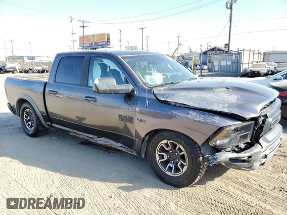 2016 Ram 1500 Rebel z VIN 1C6RR7YT6GS211830, wystawiony jako Copart lot #71652014 z przebiegiem 56 512 mil mil oraz Szkoda całkowita • Salvage title. Historia ofert i sprzedaży dostępna na DreamBid. Obrazek 4.