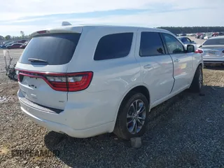 2020 Dodge Durango GT Plus z VIN 1C4RDHDG4LC185934, wystawiony jako IAAI lot #41902513 z przebiegiem 81 396 mil mil oraz . Historia ofert i sprzedaży dostępna na DreamBid. Obrazek 4.