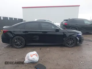 2025 Honda Civic Sport with VIN 2HGFE2F54SH538937, listed as a IAAI auction lot 42177510 with 5,182 mi miles and . Bid and sale history available at DreamBid. Image 13.