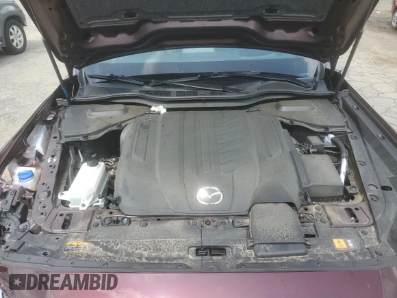 2024 Mazda CX-90 Premium Plus with VIN JM3KKEHD6R1100528, listed as a Copart auction lot 59293835 with 29,241 mi miles and Salvage title. Bid and sale history available at DreamBid. Image 12.