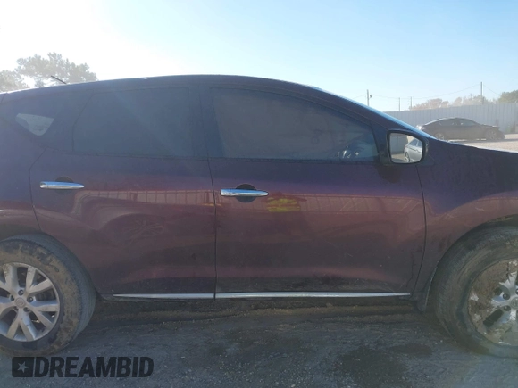 2014 Nissan Murano SV with VIN JN8AZ1MU6EW408380, listed as a IAAI auction lot 41139871 with 254,159 mi miles and . Bid and sale history available at DreamBid. Image 13.