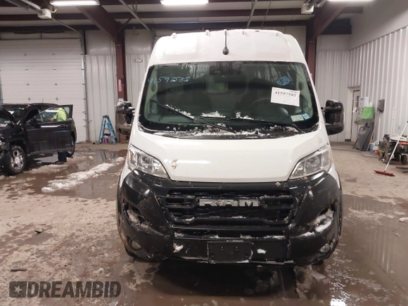 2024 Ram ProMaster Cargo Tradesman with VIN 3C6LRVDG6RE139987, listed as a IAAI auction lot 41597585 with 13,041 mi miles and . Bid and sale history available at DreamBid. Image 11.