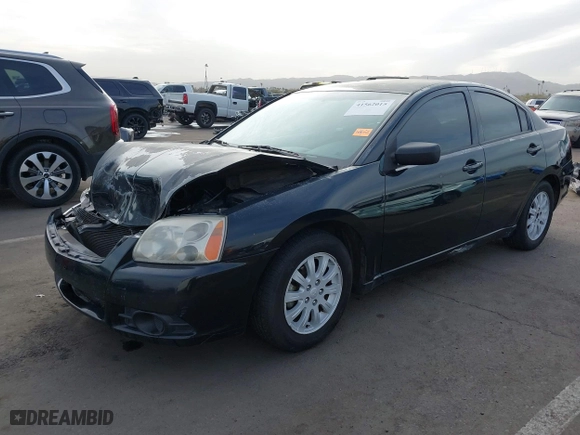 2012 Mitsubishi Galant FE with VIN 4A32B2FF6CE023670, listed as a IAAI auction lot 41562015 with 252,939 mi miles. Bid and sale history available at carsss.com. Image 18.