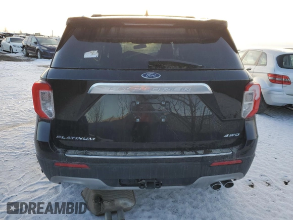 2023 Ford Explorer Platinum with VIN 1FM5K8HC2PGA85482, listed as a Copart auction lot 87927535 with Not provided miles and Salvage title. Bid and sale history available at DreamBid. Image 6.
