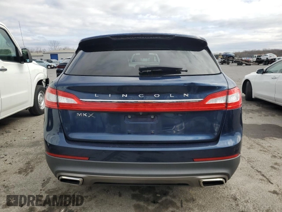 2017 Lincoln MKX Premiere with VIN 2LMPJ6JR2HBL50719, listed as a Copart auction lot 47900265 with 107,857 mi miles and Salvage Title. Bid and sale history available at carsss.com. Image 6.