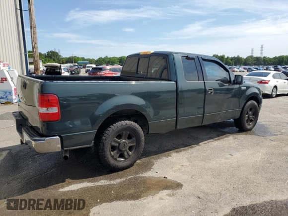 2004 Ford F-150 XL with VIN 1FTPX12574KD89674, listed as a Copart auction lot 58027845 with 235,719 mi miles and Clean title. Bid and sale history available at DreamBid. Image 3.