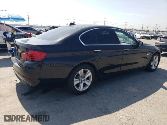 2013 BMW 5 Series 528i with VIN WBAXG5C55DD230661, listed as a Copart auction lot 51708305 with 188,564 mi miles and Clean Title. Bid and sale history available at carsss.com. Image 3.
