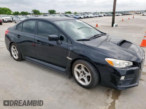 2017 Subaru WRX Premium with VIN JF1VA1E62H9801337, listed as a Copart auction lot 54754945 with Not provided miles and Clean title. Bid and sale history available at DreamBid. Image 4.