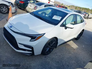 2024 Toyota Corolla Hybrid LE with VIN JTDBCMFEXRJ034285, listed as a IAAI auction lot 41181202 with 4,174 mi miles. Bid and sale history available at carsss.com. Image 17.